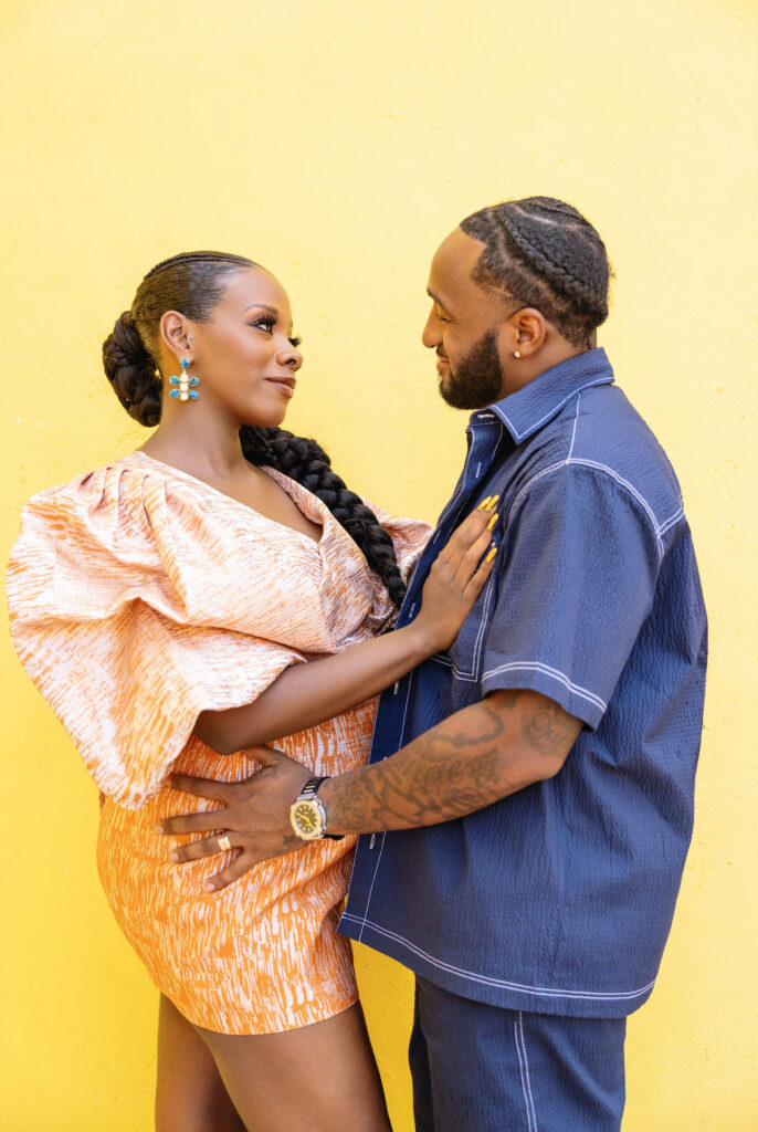 Exclusive Interview & Maternity Shoot: TLC's Married At First Sight, Amani and Woody Randall, welcome baby #2 on November 7th, 2023!