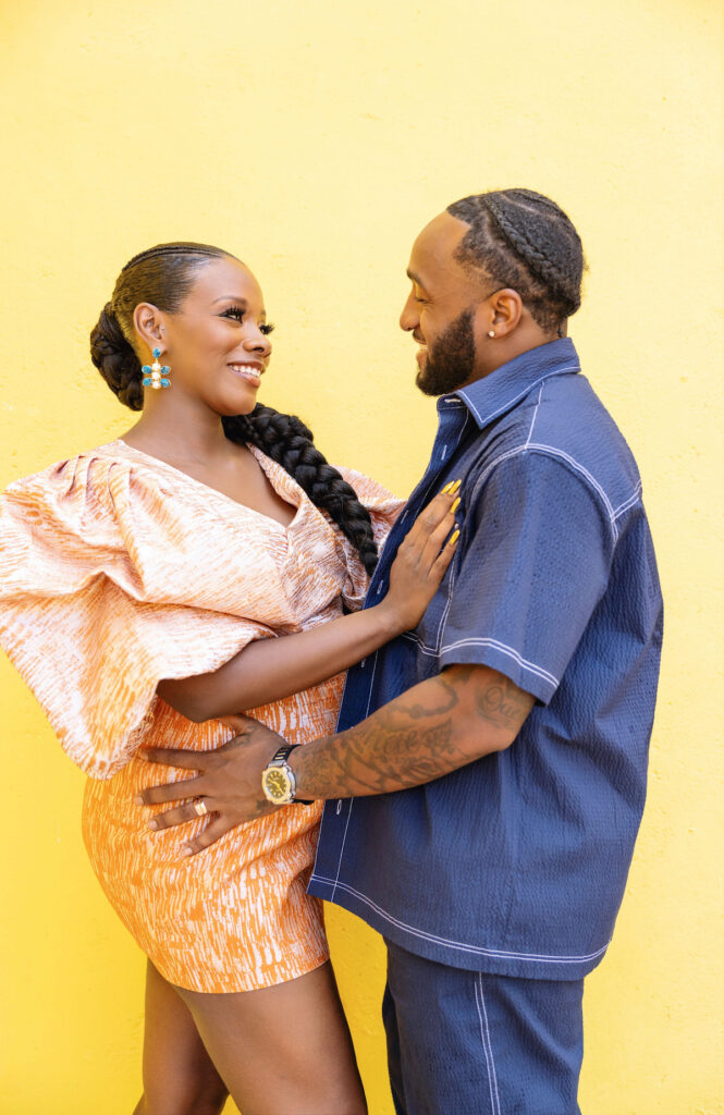 Exclusive Interview & Maternity Shoot: TLC's Married At First Sight, Amani and Woody Randall, welcome baby #2 on November 7th, 2023!