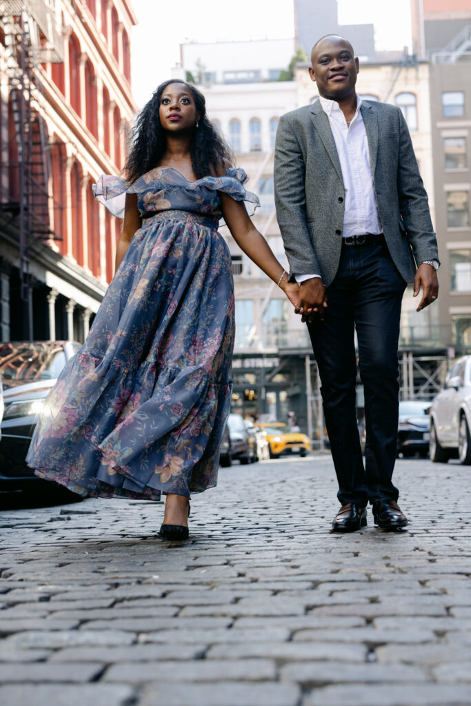 Muna Coterie Event Planner Ashely Merisier of A. Merisier Events and her hubby Paul celebrated their little one on the way with an intimate maternity shoot in Soho, New York City. 
